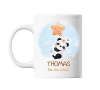 Mug - Thomas - Bébé Panda Roi Des Câlins - Céramique - 325 Ml - Lave-Vaisselle Et Micro-Onde