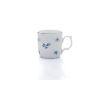 Mug Thun 1794, porcelaine tchèque, Bernadotte, 250 ml, roses bleues, Thun