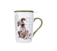 Kiub - Tisanière en porcelaine avec Infuseur 420ml en Boite Cadeau Kook Chien - KIUB