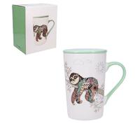 Mug tisanière conique mat Paresseux Kiub Kook