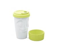 Mug To Go en porcelaine blanche Tassen - Tasty Lime