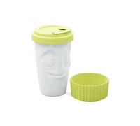 Mug To Go en porcelaine blanche Tassen - Tasty Lime