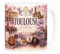 Mug Toulouse - La Ville Rose, L'Art de Vivre du Sud-Ouest EveryMug