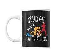 Mug Triathlon j'peux pas Noir