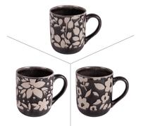 Mug Tsubaki 47 cl (lot de 3) grès 9 cm table passion 6.5x9 cm