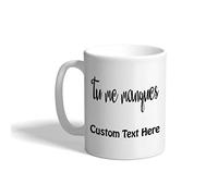 Mug Tu Me Manques Langues Etrangères Tasses À Café Travail 330ml | tasse en porcelaine Antidérapant Tasse en céramique pour maison Collègue Amis