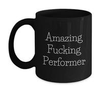 Mug Un Putain D'Interprète Incroyable Tasse À Cappuccino 330Ml | Gobelet Porcelaine Résistant Tasses à Thé pour Amoureux Pause café Noël