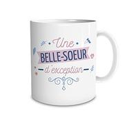 STC Mug Une Belle-Soeur d'exception Céramique cylindrique 9,5 x 8 cm Blanc