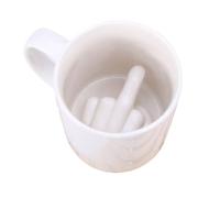 Mug_Upyour Tasse "Up Yours" - Tasse en céramique amusante avec doigt d'honneur - Cadeau hilarant et impoli pour cette personne spéciale !