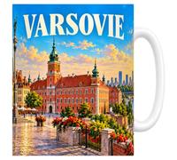 Mug Varsovie - La Ville Reconstruite - Céramique 330 ml