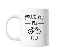 Mug Velo j'peux pas Blanc