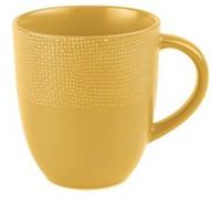 Mug Vésuvio safran 30 cl (lot de 6) - Table Passion - Jaune - Grès JAUNE G