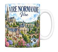 Mug Vire Normandie - L'Origine du Vaudeville - Céramique 330 ml