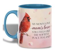 Mug Visite commémorative du cardinal à Tasse latte macchiato | tasse en porcelaine mignon Tasses À Café pour Bureau Collègue Anniversaire