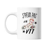 Mug Vtt j'peux pas Blanc