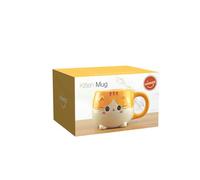 Winkee Mug Tête de chat – Tasse à café et à thé mignonne – Multicolore G