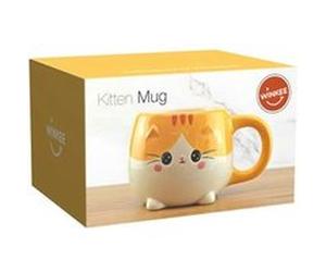 Mug Winkee tête de chat Multicolore G