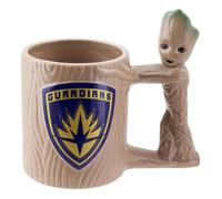 Mug XL 3D - GUARDIANS OF THE GALAXY - Groot - Marron - Cylindrique - 300ml