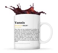 Mug Yannis Avis Soeur Recommandation Tasse Frère Cadeau Anniversaire Noël Bro