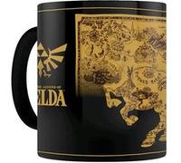The Legend of Zelda Mug thermo-réactif 315ml / 11oz - (Map) Multicolore
