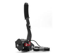 muge racing 64Bit PC USB Handbrake for SIM Racing Games Logitech G27 G25 G29 T500 T300 FANATECOSW LFS DIRT RALLY.2,Black,Without Clamp