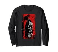 Mugen-Zan - Coupe sans Mots - Samurai Anime Art Manche Longue