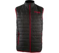 MUGENRACE Arm-W Gilet, noir-rouge, taille L pour homme