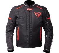 MUGENRACE Fuggire-A Blouson textile de moto, noir-rouge, taille 3XL pour homme