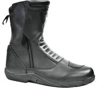 MUGENRACE Shorty Bottes de moto imperméables, noir, taille 45 pour homme
