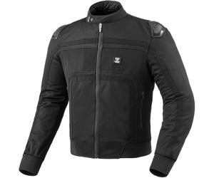 MUGENRACE Tabu Veste textile de moto imperméable, noir, Taille S