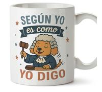 Mugffins cadeau drôle | Según yo es como yo digo en Espagnol | tasse drôle | 330 Ml 11 oz | céramique | graciosas ego v2
