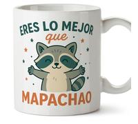 Mugffins mug amour Eres lo mejor que mapachao en Espagnol pour couple et anniversaire | tasse message drôle, cadeu Saint Valentin, cadeau amoureux | mug couple, romantique | Pareja v2