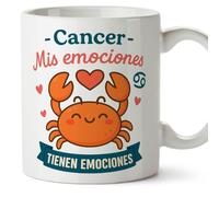 Mugffins Mug Horoscope Cancer drôle avec phrase - Cancer - Mis emociones tienen emociones en Espagnol cadeau Cancer amusant à offrir signes du zodiaque | Zodiaco Humor v1