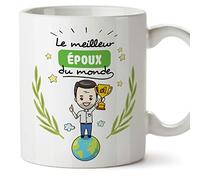Mugffins Mug/Tasse Époux -Famille Monde -Idées Cadeaux Drôles -Tasses de Café/Thé