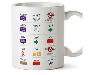 Mugffins - Mug/Tasse - fautes d'orthographe (en Espagnol)