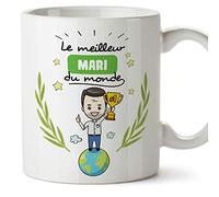 Mugffins Mug/Tasse Mari -Famille Monde -Idées Cadeaux Drôles -Tasses de Café/Thé