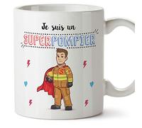 Mugffins Mug/Tasse Pompier du Monde - Idées Cadeaux Drôles Pompier