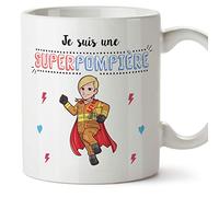 Mugffins Mug/Tasse Pompière du Monde - Idées Cadeaux Drôles Pompier