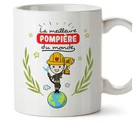 Mugffins Mug/Tasse Pompière du Monde - Idées Drôles Pompier
