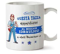 Mugffins (Tasse en Italien) Plombier 350 ML de l'univers