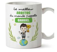 Mugffins Tasses Personnalisables pour ARBITRE homme - En Français - Cadeau Personalisé- Tu Meilleur du Monde - 11 oz / 330 ml