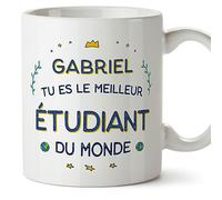 Mugffins Tasses Personnalisables pour ÉTUDIANT homme - En Français - Cadeau Personalisé- Meilleur du Monde - 11 oz / 330 ml