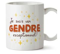 Mugffins Tasses pour BEAU-FILS/GENDRE - En Français - Cadeau original - Je suis exceptionnel! - 11 oz / 330 ml