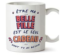 Mugffins Tasses pour BELLE-FILLE/BRU - En Français - Cadeau original - Le Seul Cadeau Dont tu as Besoin - 11 oz / 330 ml