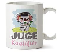 Mugffins Tasses pour JUGE - En Français - Cadeau original femme - Koalifié/Koalifiée - 11 oz / 330 ml