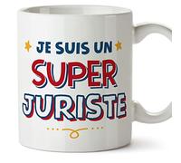 Mugffins Tasses pour JURISTE - En Français - Cadeau original homme - Je suis Super - 11 oz / 330 ml