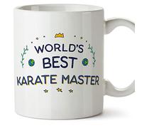 Mugffins Tasses pour KARATÉKA - En Anglais - Cadeau original pour KARATÉKA - World's Best - 11 oz / 330 ml