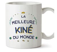 Mugffins Tasses pour KINÉ - En Français - Cadeau original pour KINÉ femme - Meilleur du Monde - 11 oz / 330 ml