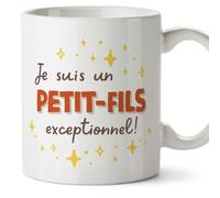 Mugffins Tasses pour PETIT-FILS - En Français - Cadeau original - Je suis exceptionnel! - 11 oz / 330 ml