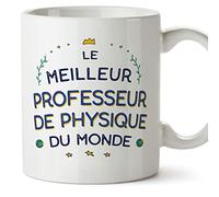 Mugffins Tasses pour PROFESSEUR DE PHYSIQUE - En Français - Cadeau original pour PROFESSEUR DE PHYSIQUE homme - Meilleur du Monde - 11 oz / 330 ml
